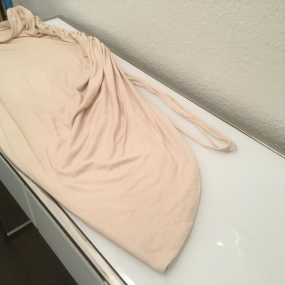 NWT ruched draw string stretch midi skirt M - Picture 12 of 16